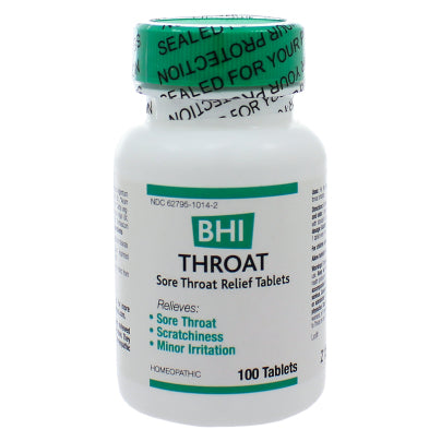 BHI Throat 100 tablets
