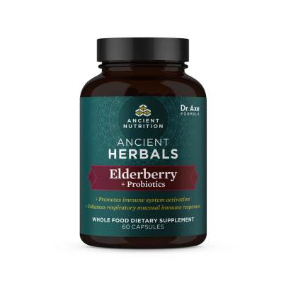 Elderberry + Probiotics 60 capsules