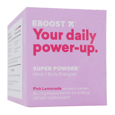 Super Powder Mind & Body Energizer Pink Lemonade 20 packets