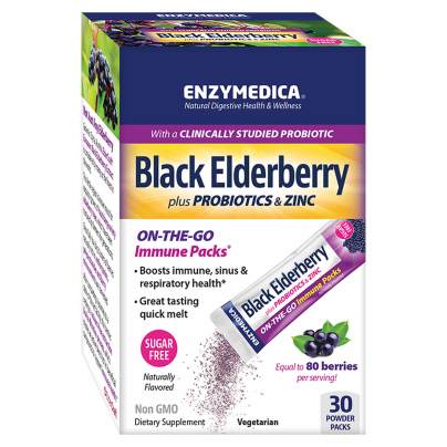 Black Elderberry Immune Powder Packs 30 packets