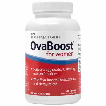 OvaBoost for Women - Female Fertility Supplement 120 capsules