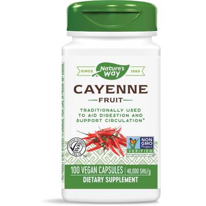 Cayenne Pepper 450mg 100 capsules