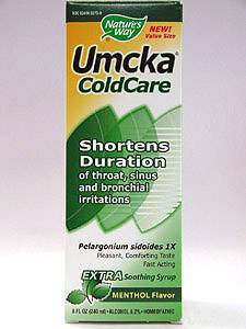 Umcka® ColdCare Menthol Syrup 8oz