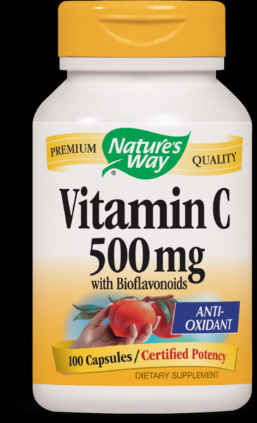 Vitamin C 500mg with Bioflavonoids 100 capsules