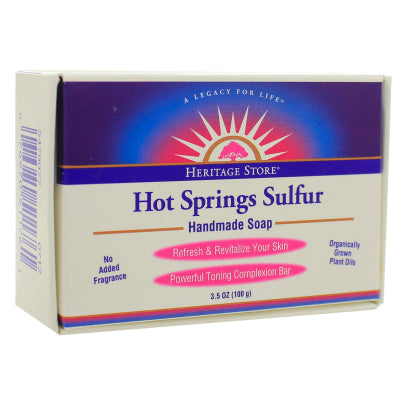 Hot Springs Sulfur Soap 3.5 Ounces