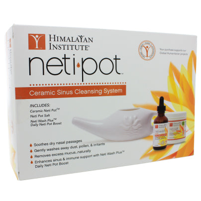Neti Pot Starter Kit/Ceramic Kit