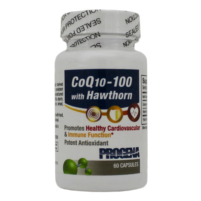 CoQ10 100mg w/Hawthorn 60 capsules