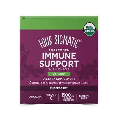 Adaptogen Immune Support with Chaga 6 - 2.5oz Bottles