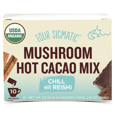 Mushroom Hot Cacao with Reishi 10 Packets