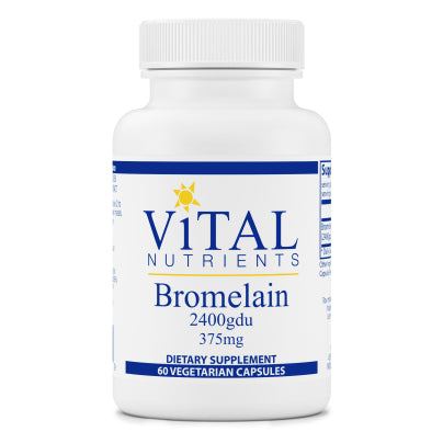 Bromelain 375mg 2400gdu 60 capsules
