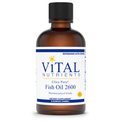 Fish Oil 2600, Ultra Pure Liquid 8 Ounces