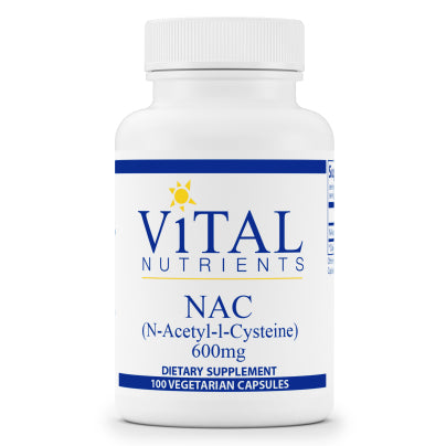 NAC (N-Acetyl-l-Cysteine) 600mg 100 capsules
