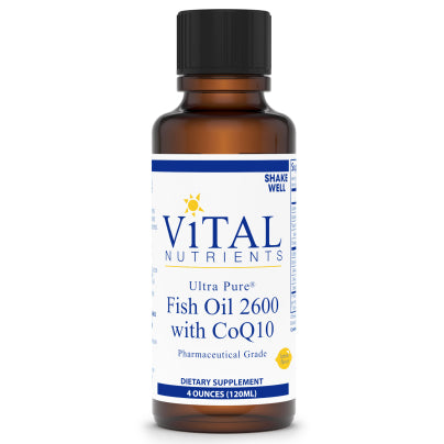 Ultra Pure Fish Oil 2600 w/CoQ10 4 Ounces