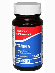 Vitamin A 10,000 Iu 100 Softgels
