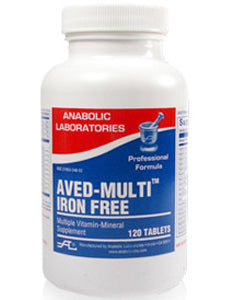 Aved-Multi Iron Free 120 Tabs