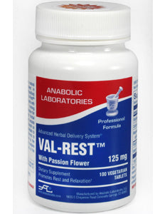 Val-Rest W/Passion Flower 100 Veg Tabs