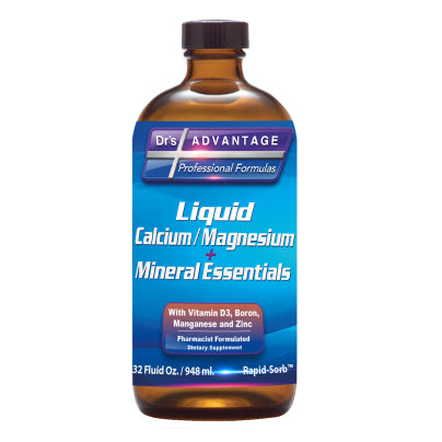 Liquid Calcium-Magnesium + Minerals 32 Ounces