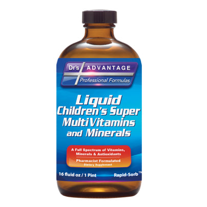 Liquid Childrens Super MultiVitamins and Minerals 16 Ounces