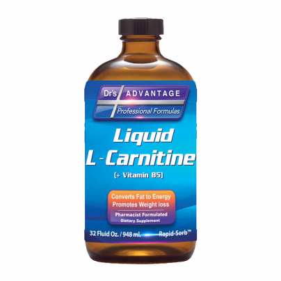Liquid L-Carnitine + Vitamin B5 16 Ounces