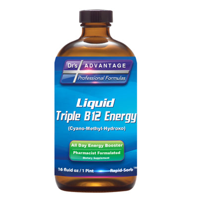 Liquid Triple B12 Energy 16 Ounces