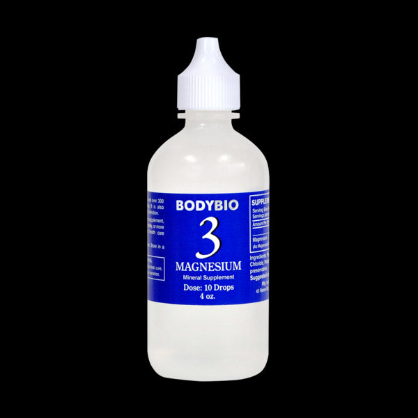 Liquid Mineral 3 Magnesium 4 Ounces