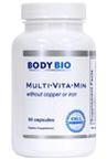 Multi-Vita-Min w/o Copper or Iron 240 capsules