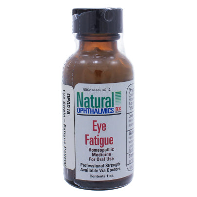 Eye Strain-Fatigue Pellets/Oral Homeopathic 1 Ounce