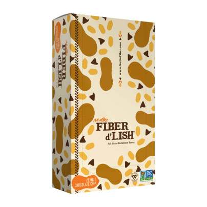 Fiber d Lish Peanut Chocolate Chip Bar 16 Bars