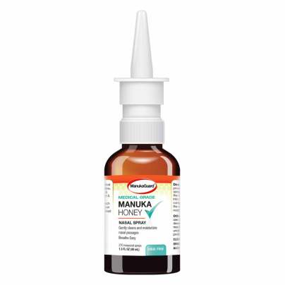 Medical Grade Manuka Honey Allercleanse Nasal Spray 40 Milliliters