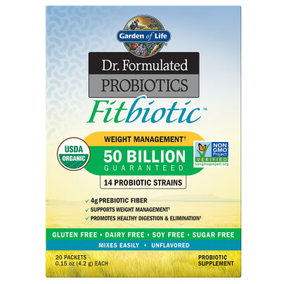 Dr. Formulated PROBIOTICS Fitbiotic 20 packets