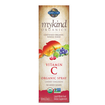 MyKind Organics Amla Vitamin C - Cherry Tangerine Spray 2 ounces