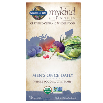 Mykind Organics Mens Once Daily 30 tablets