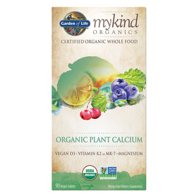 Mykind Organics Plant Calcium 90 tablets