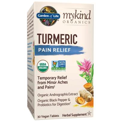 mykind Organics Turmeric Pain Relief 30 tablets