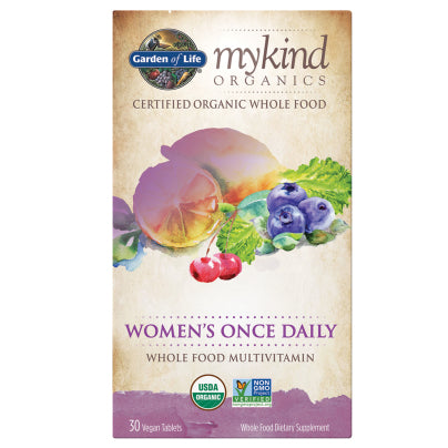 Mykind Organics Womens Once Daily Multi 30 tablets