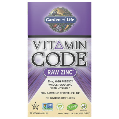 Vitamin Code RAW Zinc 60 capsules