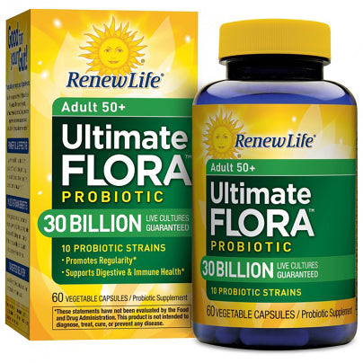 Ultimate Flora Adult 50+ 30 Billion 60 capsules