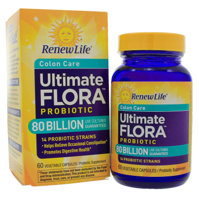 Ultimate Flora Colon Care 80 Billion 60 capsules