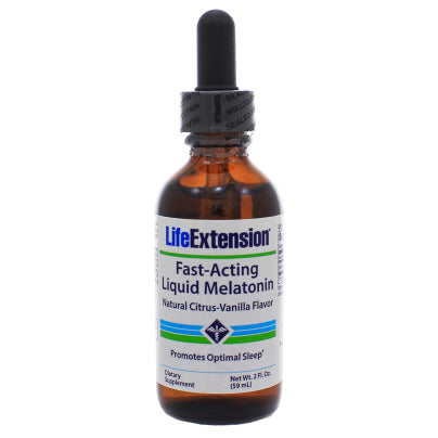Fast-Acting Liquid Melatonin Citrus-Vanilla Flavor 2 ounces