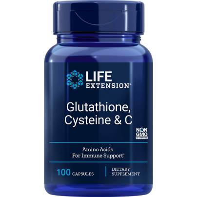 Glutathione, Cysteine & C 100 capsules