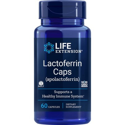 Lactoferrin (apolactoferrin) 300mg 60 capsules