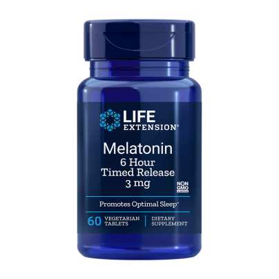 Melatonin 6hr TR 3mg 60 tablets