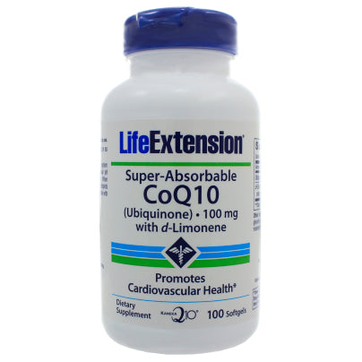 Super Ubiquinol CoQ10 w/Enhanced Mitochondrial 100mg 100 Softgels