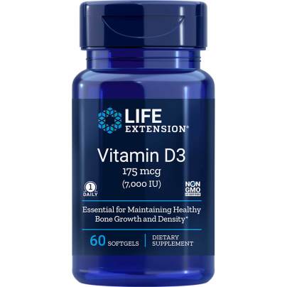Vitamin D3 7,000IU 60 Softgels