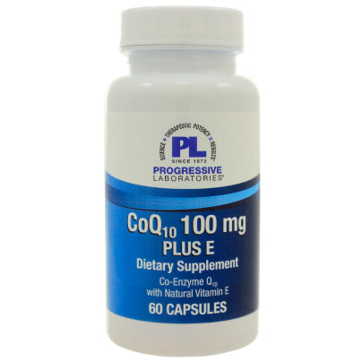 CoQ10 100mg Plus E 60 capsules