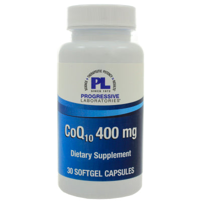 CoQ10 400mg w/Rice Bran Oil 30 Softgels