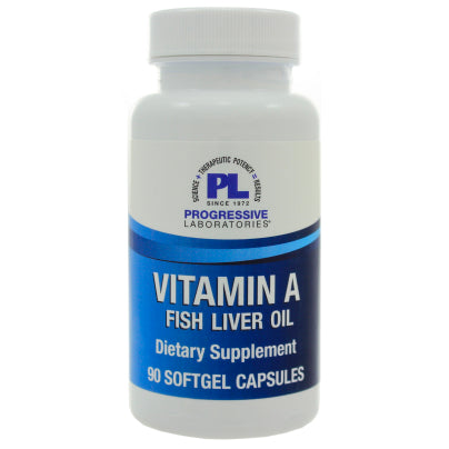 Vitamin A Fish Liver Oil 90 Softgels