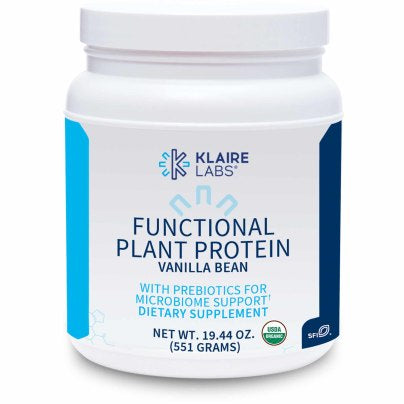 Functional Plant Protein Vanilla Bean with Prebiotics 582 Grams