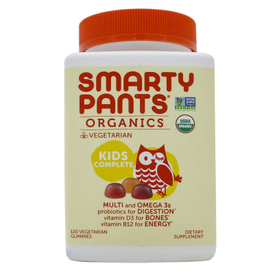 SmartyPants Organics Kids Complete 120 gummies