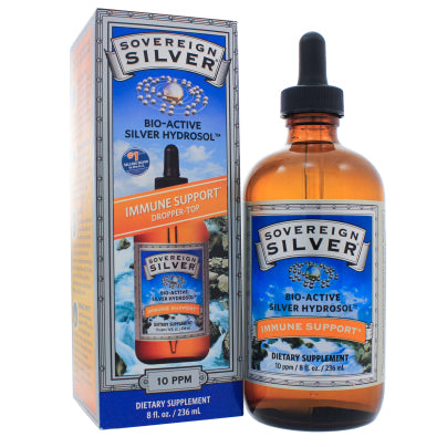Bio-Active Silver Hydrosol Immune Dropper 8 Ounces